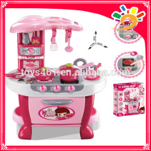 New girl brinquedo indução cookware natal presente conjunto mesa de cozinha